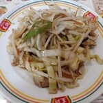 餃子の王将 - ジャストサイズ野菜炒め293円(2022.6.7)