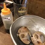 磯丸水産 - 毎回注文　ホッキ貝　キレイに半分に開いてくれてるの嬉しい！