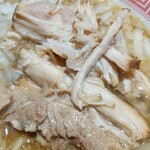 中華そば えもと - チャーシューというか肉