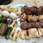 176838337 - 串焼き盛り合わせ