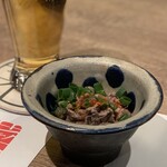 SAI.teppan - 数量限定！！黒毛和牛すじネギポン酢！！