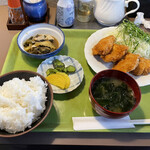 定食家 - チキンかつ定食700円