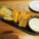 卓 - アジフライその２