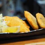 卓 - アジフライその１