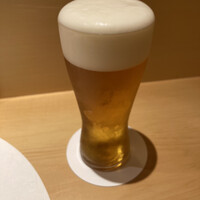 鮨 いし黒 - 生ビールで乾杯‼️