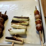 とらや - ネギ、ぎんなん。