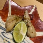 鮨 さいとう - ミルミル。貝は大好き