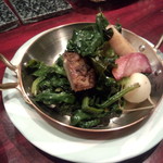 BISTRO GYORAN 魚籃 - 付け合わせのお野菜も美味しい