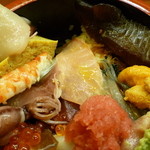 寿司処 博 - こっちからは金目とヅケが発掘されました