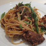 VIA Brianza - 子羊のラグーのスパゲッティ