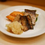 季節料理 魚竹 - 焼魚三種盛り