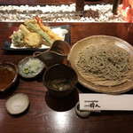 そば切り 粋人 - 天ざる