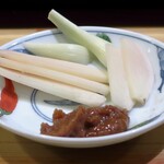 葵 - 新生姜のアテ