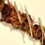 ガラムマサラ - 砂肝のタンドリ