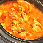 ガラムマサラ - 梅野菜のカレー。梅もいま、旬だから！レモンとはまた違う酸味が素晴らしい