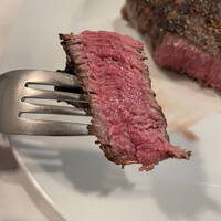 Katsuya charcoal grill steakhouse - 焼き方はミディアムレア
