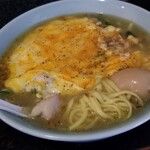 塩そば専門店 桑ばら - チーズ使いのパトラッシュ