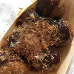 Tsukiji Gindako Iruya Ekimae Ten - Normal Takoyaki – 6 pieces, JPY 500