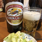 Kawajirou - ビール中瓶　650円