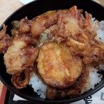 砂場 - 野菜天丼