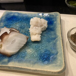 Sushi Chiharu - たこ、はも。梅のソースが美味しい！