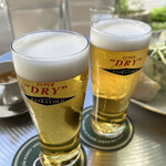 ECO FARM CAFE 632 - 生ビールで乾杯♪