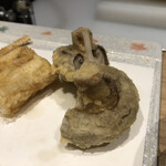 天ぷら 福たろう - 追加のしいたけ