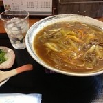 釜揚げ手打ちうどん喜多川 - 特選カレーうどん。