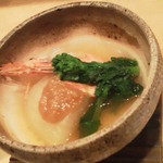 粋やぶき - 130221富山　やぶき　お通し（ふろふき大根）