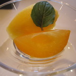 ジョエル・ロブション サロン - 金柑とミカンのシャーベット