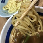 ラーメン たかし屋 - 中細平打麺