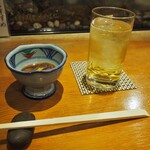 すし処 錦 - 蛍烏賊沖漬け ＆ ハイボール