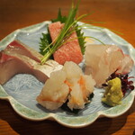 すし処 錦 - お造り盛り合わせ