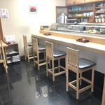 Ugetsu Zushi - 店内カウンター席