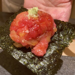 Sushi Tenbi - サイズが選べるトロタクの中サイズ