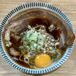 Toshima - 厚肉玉蕎麦 770円