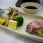 2013.3.2 オリーブ牛味噌漬けステーキ