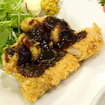 酒嚢飯袋 - 定食で選んだチキン味噌カツ