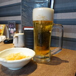Kyushu Meibutsu Tome Teba - 生ビールでスタート