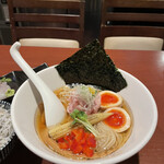 酒肴場 屯 - 【限定】冷しらぁ麺（真昆布水×飛魚出汁）¥1000