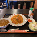 さくら草 - ナポリタン ミニカレー丼