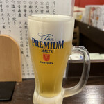 金町製麺 - ザ・プレミアム・モルツ　420円