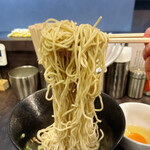 西永福の煮干箱 - 和え玉　麺リフト