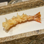 日本橋 蕎ノ字 - 車海老二尾目