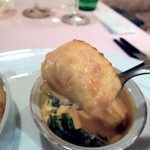 ポン・ヌフ - 白身の魚とホタテをすりつぶした、洋風はんぺんです。手が込んでいます。