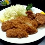 鳥治キッチン - イカフライ定食