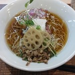 論露に不二 - 松茸と水　830円