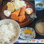 レイクサイドキッチン トントン - 姫ますフライ定食　1,850円