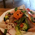 カフェ シャンブルドット - すんごいボリュームよ！思わず『わぁ！』