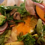 カフェ シャンブルドット - 卵の部分出てきた！